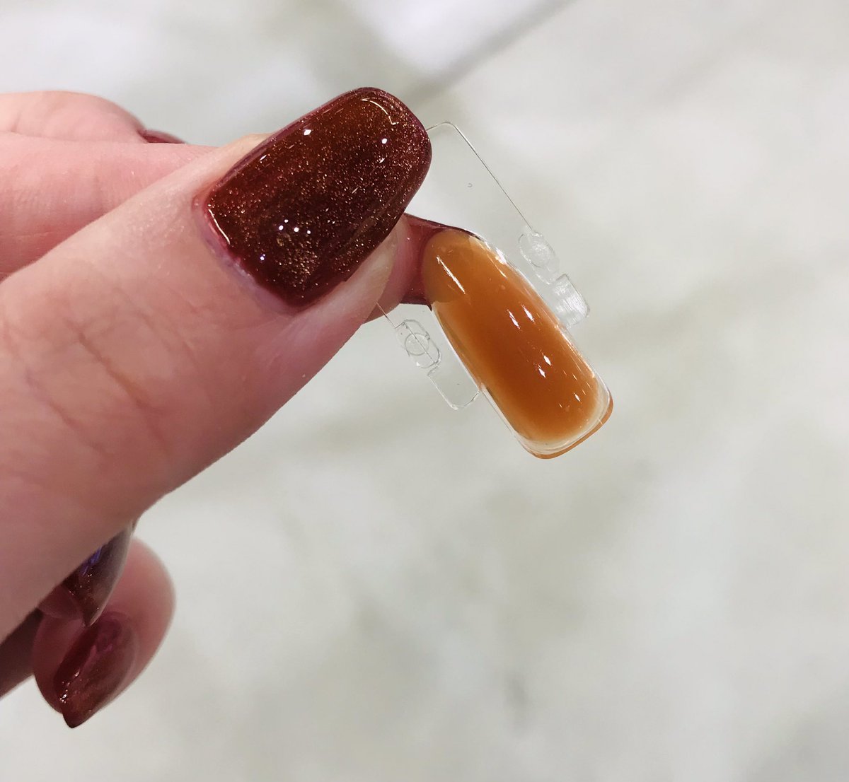 HOMEI_nail's tweet photo. 川崎アトリエ

12FREE NAIL限定色　Rouille
入荷しました〜🥳

村重杏奈さん考案カラーです✨
@annashige0729 

派手すぎないテラコッタオレンジでトレンド感のある指先に🍊

今日は本当イイ天気ですね☀️
良い休日を＾＾

#12FREENAIL
#限定カラー https://t.co/m68ff3cpeK