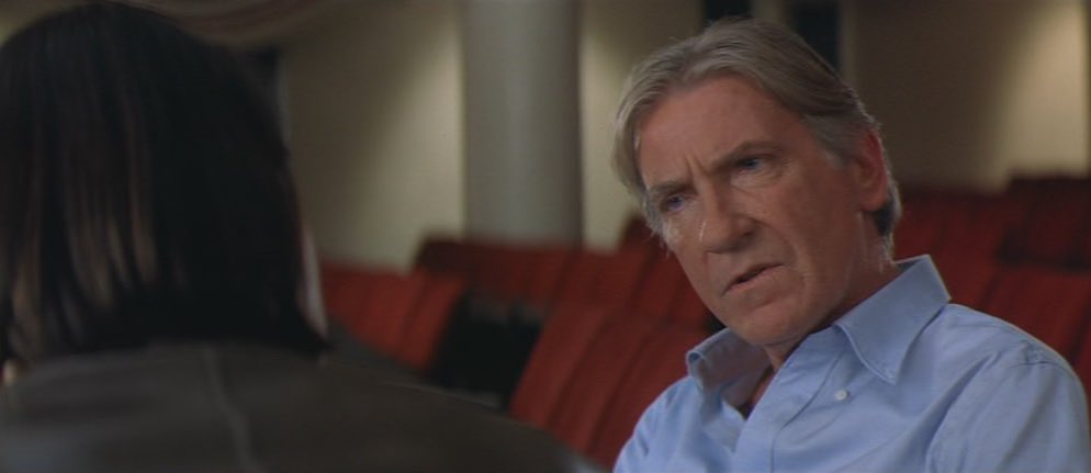 actualcris's tweet photo. One criminally underrated moment of the entire franchise takes place during Scream 2 when Sidney’s theatre professor urges her to “embrace” her fate/her curse by facing it. This adds onto Sid’s character throughout the rest of the franchise and I NEVER hear y’all talk about it. https://t.co/tgA15fL8x0