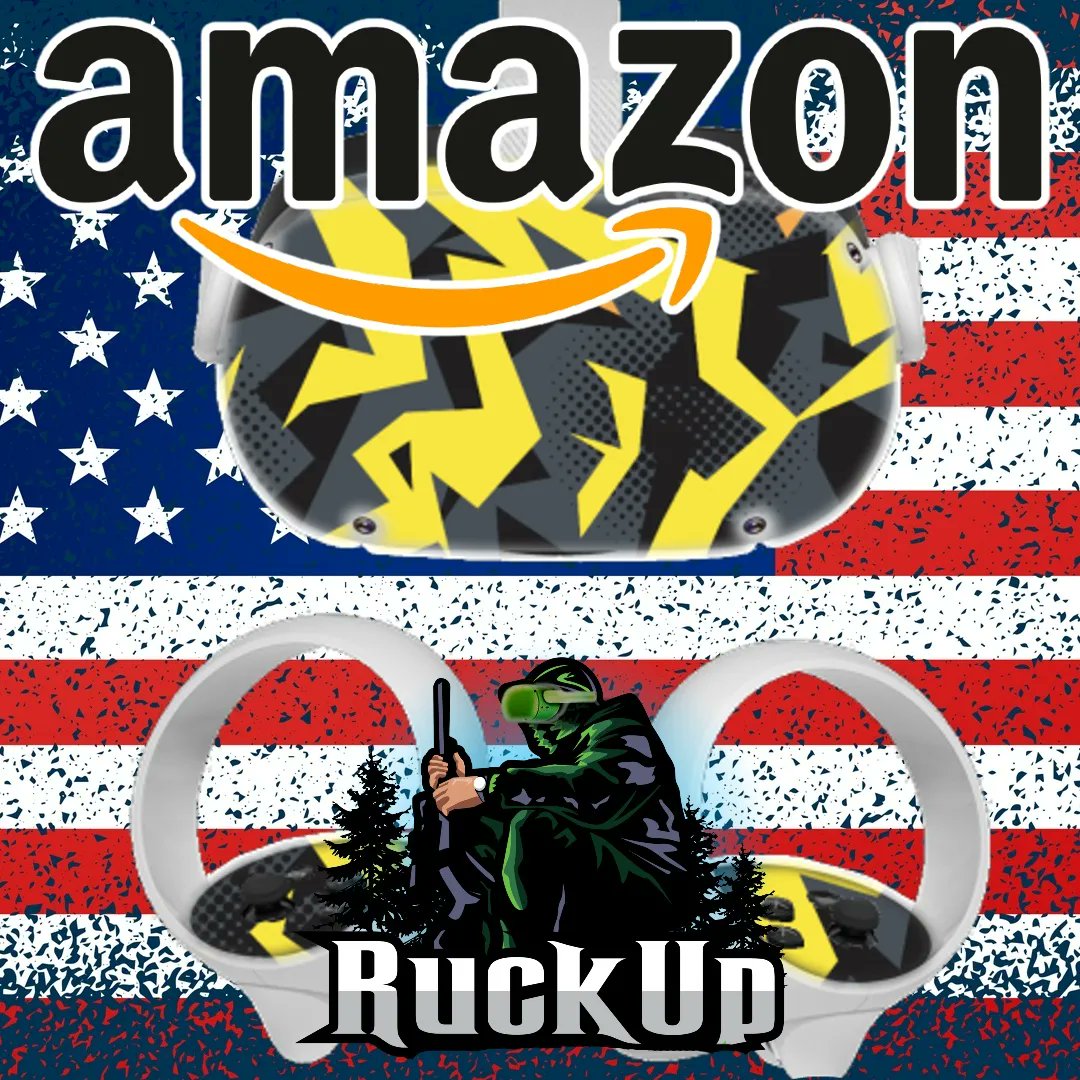 DryadsOutdoors's tweet photo. RuckUp Headsets Wraps and Decals are now on Amazon NORTH AMERICA!!!! Go to the bio link for more!
#canada #mexico #usa #quest2 #questtips #quest2vr #questvr #quest2update
https://t.co/sOlc9apshJ https://t.co/pKRHkFPj41