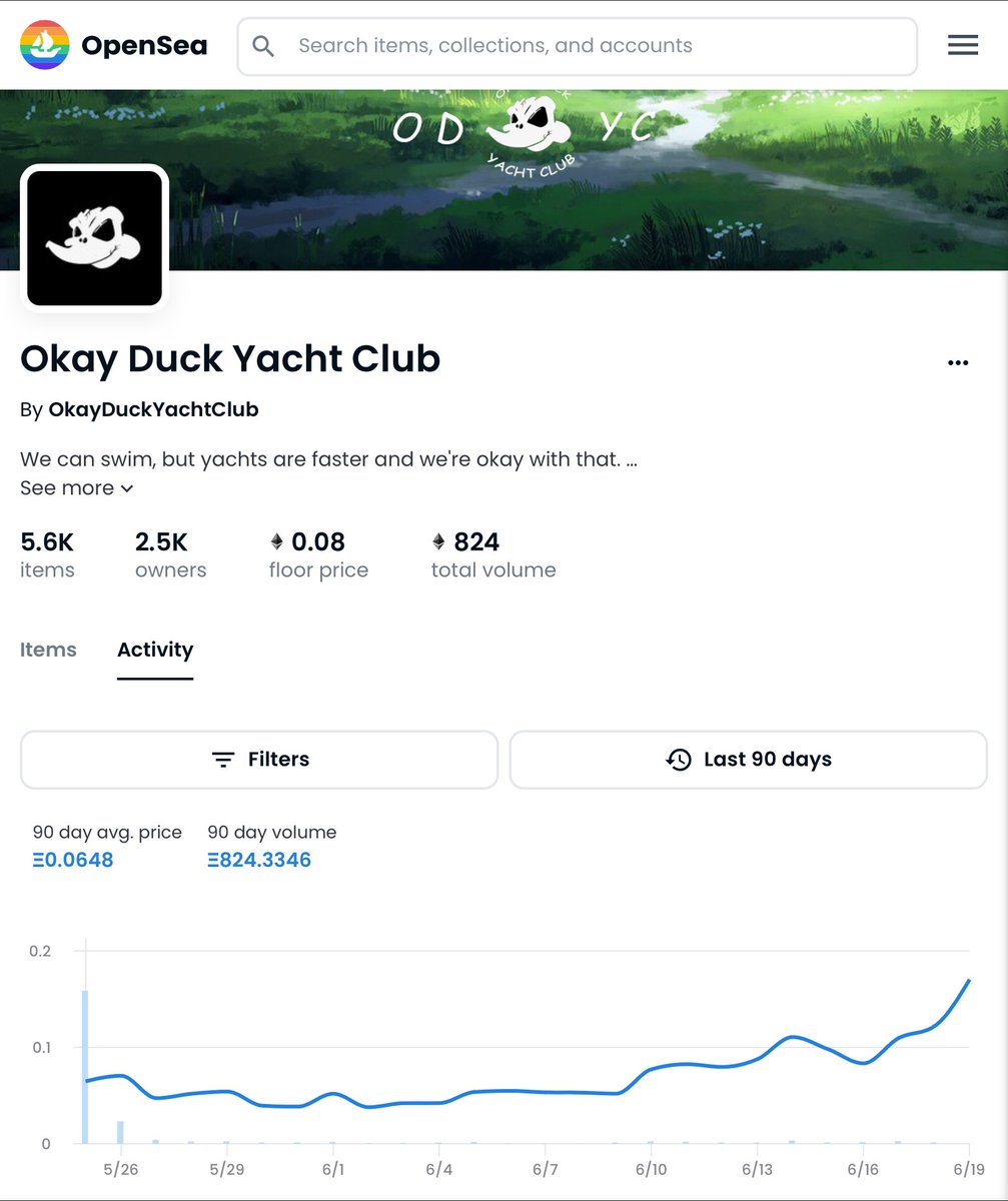 Okay Duck Yacht Club 🦆 tweet media