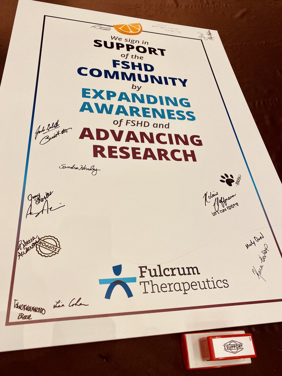 FulcrumTx's tweet photo. Today kicked off @FSHDSociety’s CONNECT conference. The #FULCrew enjoyed meeting the FSHD community at our Mini Reception this afternoon.
#FSHDConnect
#ISupport https://t.co/tiGPqKGQ0a
