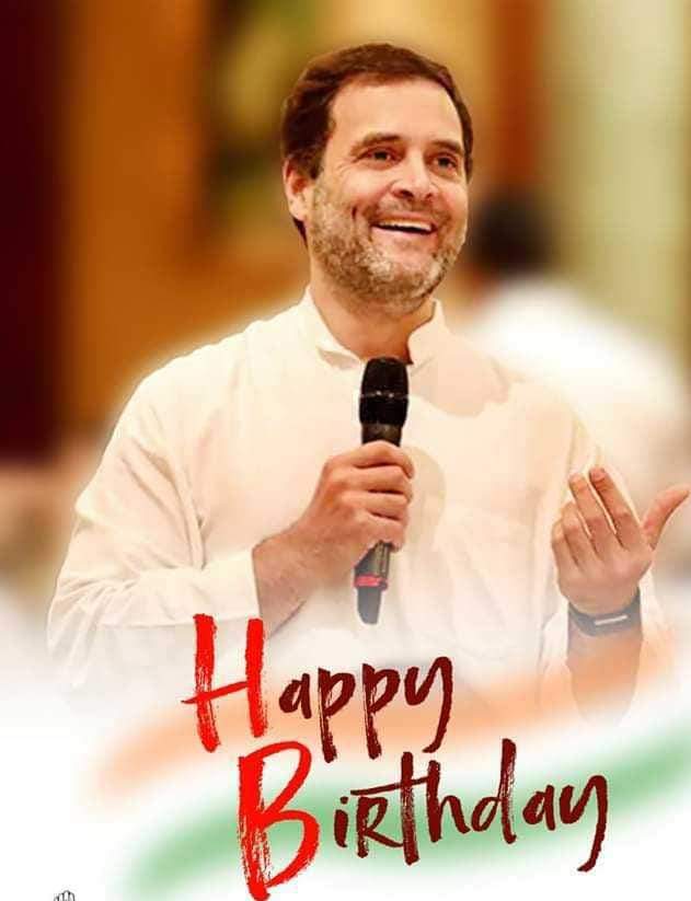 Wish you very happy birthday my leader rahul gandhi     