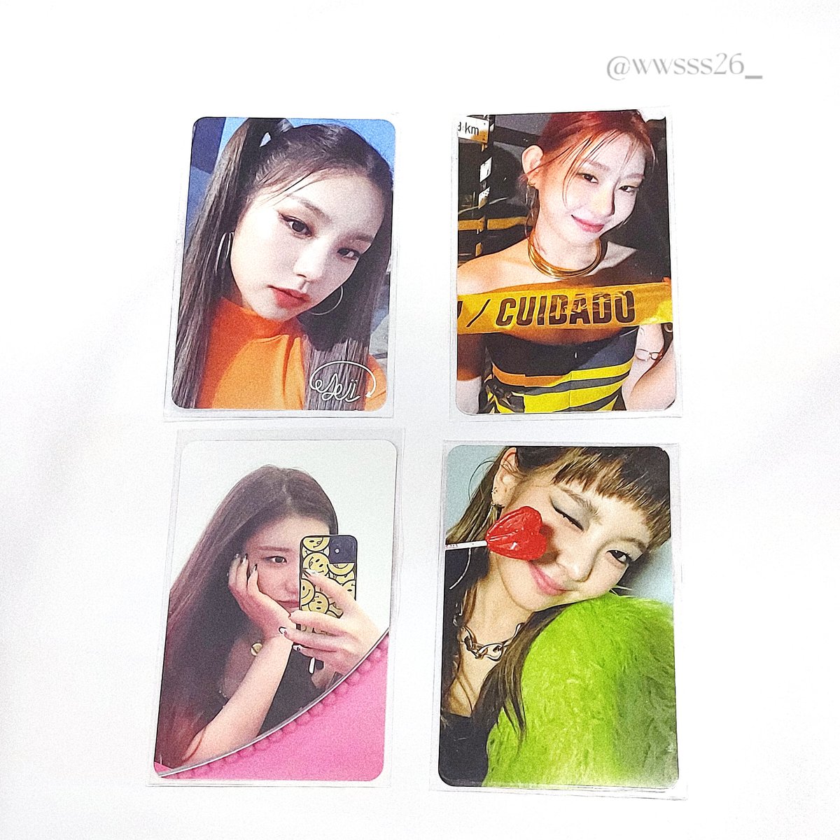 WTS❗

📌 ITZY Yeji IT'z ICY pc
💵 RM 20
📌 ITZY Chaeryong &amp; Lia Guess Who PC
💵 RM 15 each
📌ITZY Chaeryoung Crazy in Love PC
💵 RM 15 

◎ ON HAND
◎ GOOD CONDITION

📭 wm rm8 em rm11
DM if interested ♡

#pasarITZY