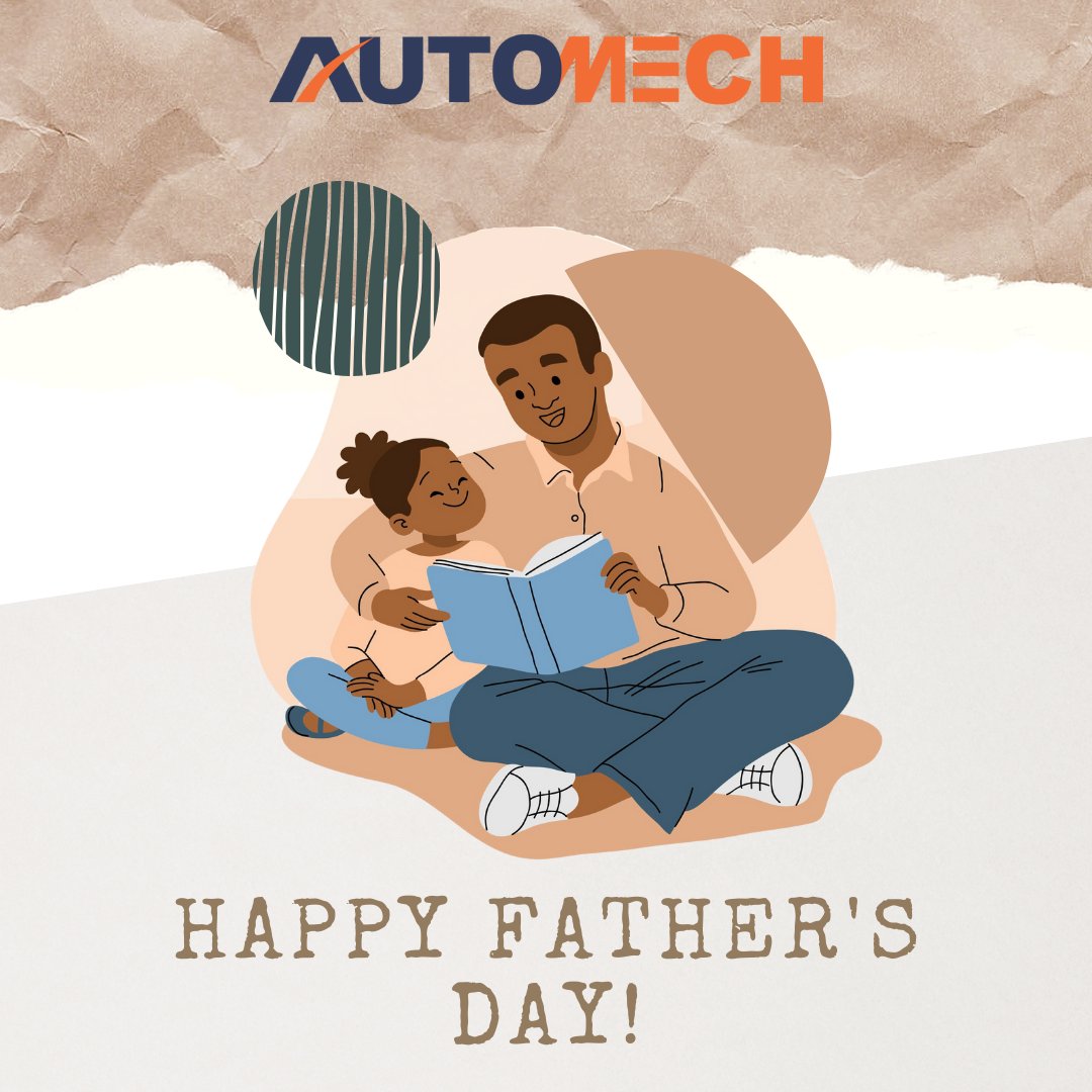 AutomechGlobal's tweet image. A father is neither an anchor to hold us back nor a sail to take us there, but a guiding light whose love shows us the way.

Automech Family wishes every Father a very Happy Father's Day!

#Walking that extra mile...
#Automech #fathersday2022 #Father #Fathers #fathersday