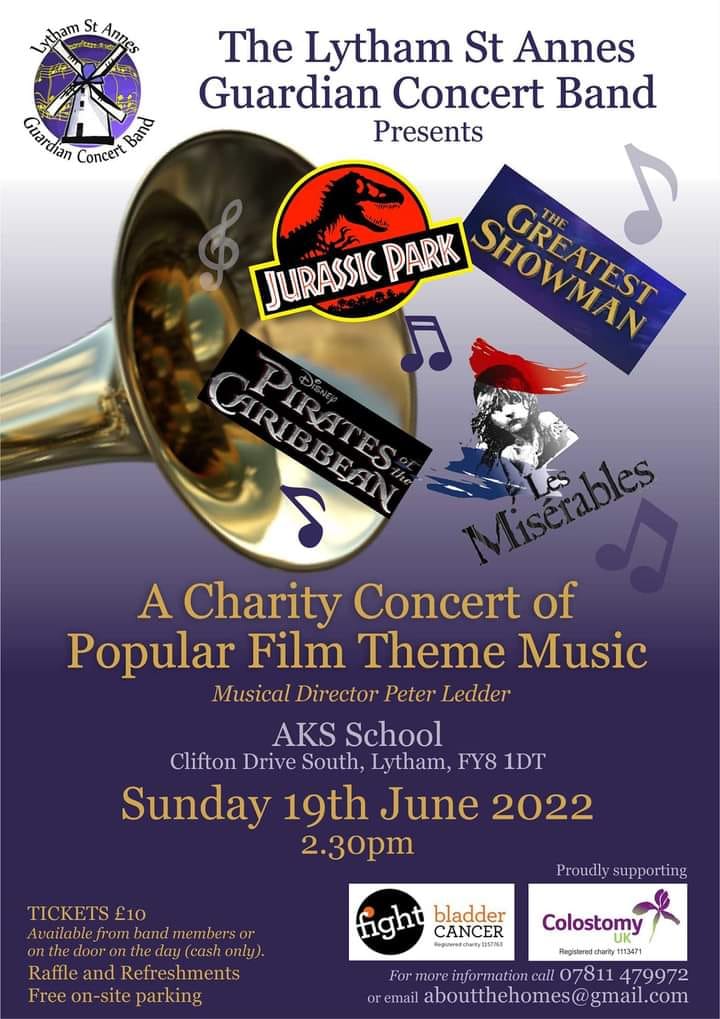 If you like #brassband then you are in luck today as two options available #locally  
Brass in the Grass with Blackpool Brass at Ashton Gardens #stannesonsea 
Guardian Concert Band, Lytham St Annes at AKS Lytham playing film classics