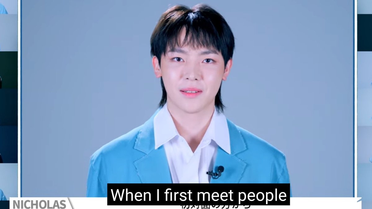 WYXFEED's tweet photo. nicholas clarifying the angry face people associate him with 🥺 https://t.co/SFedlOK9j5