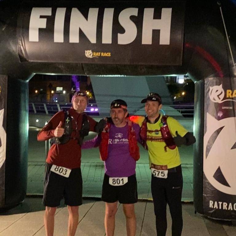 ArrowValeSchool's tweet photo. After a gruelling 15 hours Healy's Heroes crossed the finish line well in the top have of the field. 70 miles. To say we are so proud of these guys is an understatement. #hardworkpaysoff #resilence. 
Nearly £6500 raised for Shakespeare Hospice. https://t.co/R3ExXehHES
