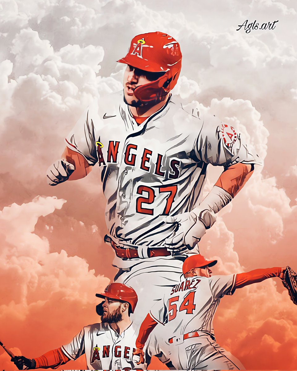 #HalosWin #LTBU #JoseSuarez #MikeTrout #JaredWalsh #ÅngelsBaseball #Angelsbaseball #Halos #HaloNation #TeamInRed #LAangels #CaliforniaAngels #AnaheimAngels #LosAngelsAngels #Mlb #Baseball #AglsArt #Art