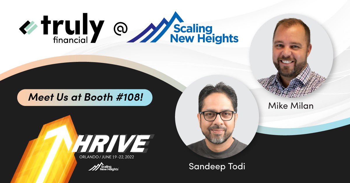 sandeeptodi's tweet photo. I always end up having the busiest evening a day before travel. No different this time but excited to get Truly Financial (@BankOnTruly) up and running at #SNH22.

Come by and say Hi at Booth 108 as we set it up and the magic comes alive - with 🥽 VR games and daily $$ prizes 🤩. https://t.co/2vFu7wPe2b