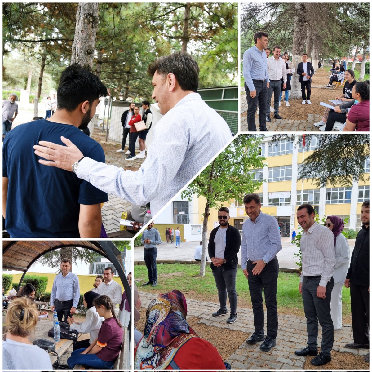 yasinn_26sarii's tweet photo. #YKS’ye giren öğrenci kardeşlerimize ve onları emek emek bu yola hazırlayan maddi manevi yanlarında olmaya çalışan velilerimize İl Başkanımız ve Gençlik Kollarımızla ikramlarda bulunduk. 😊 

Kardeşlerime emeklerinin karşılığını aldıkları güzel sonuçlar dileriz. https://t.co/4qzgdo5z4P