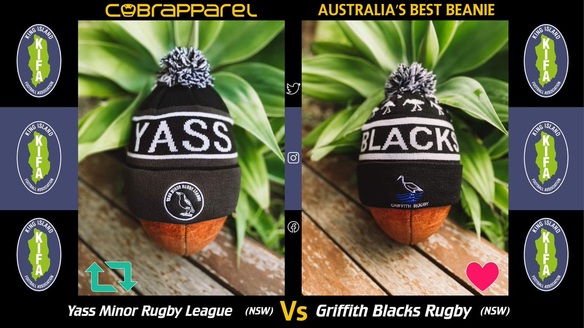 PRELIM FINAL 2

Retweet 🔁- Yass Minor Rugby League 🖤🤍 (NSW)
Like ♥️- <a href="/blacksruc/">Griffith Blacks RUC</a> 🖤 (NSW)

POLLS CLOSE 8PM AEST 20/6/22

Sponsored by King Island Football Association

🚨Quote tweets not counted to the score.🚨

More comp info check out our Facebook and Instagram stories! #CABB