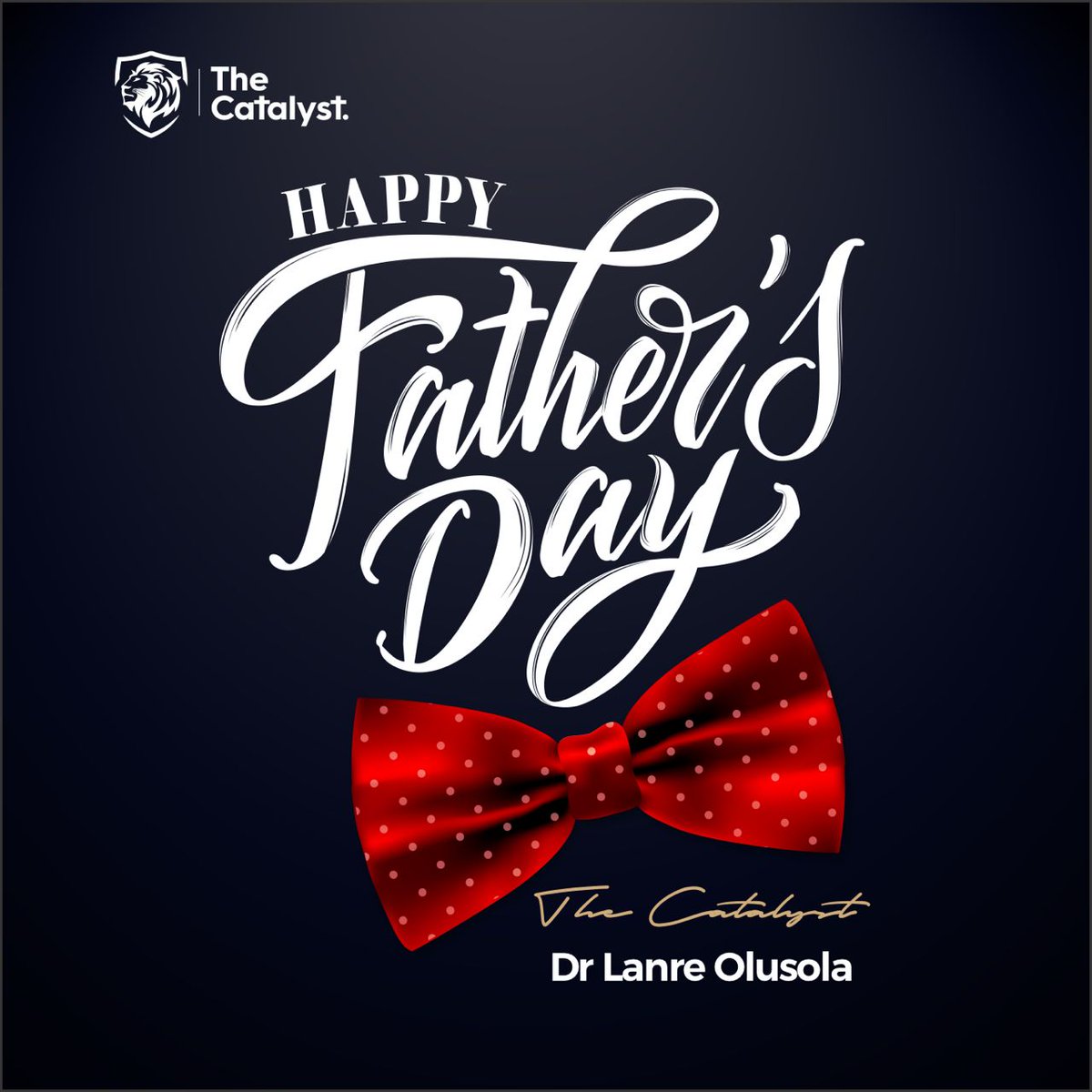 Celebrating the amazing Men who turn up for their families without Question.

Thank you for walking in your purpose, thank you for being a pillar of strength. 

Thank you for being YOU!

Happy Father’s Day 

The Catalyst