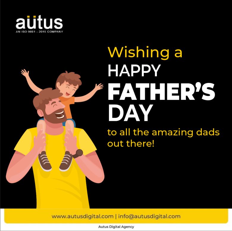 AutusDigital's tweet photo. Father’s Day is a special day to celebrate all the amazing dads out there. We want to take this opportunity to say thank you for all that you do! We hope you have a wonderful day!
#fathersday #fathersdaygifts #dad #happyfathersday #love #father #fatherhood #daddy #fathers https://t.co/G1VSMIw1D8