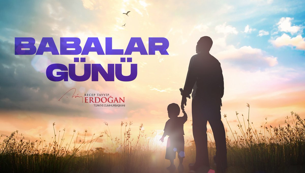 Yüreğiyle, fedakârlığıyla ömrünü ailesinin huzuruna, mutluluğuna, refahına adayan tüm babaların #BabalarGünü’nü tebrik ediyorum.

Başta şehitlerimiz olmak üzere ebediyete irtihal etmiş tüm babaları rahmetle, hayır dua ile yâd ediyorum.