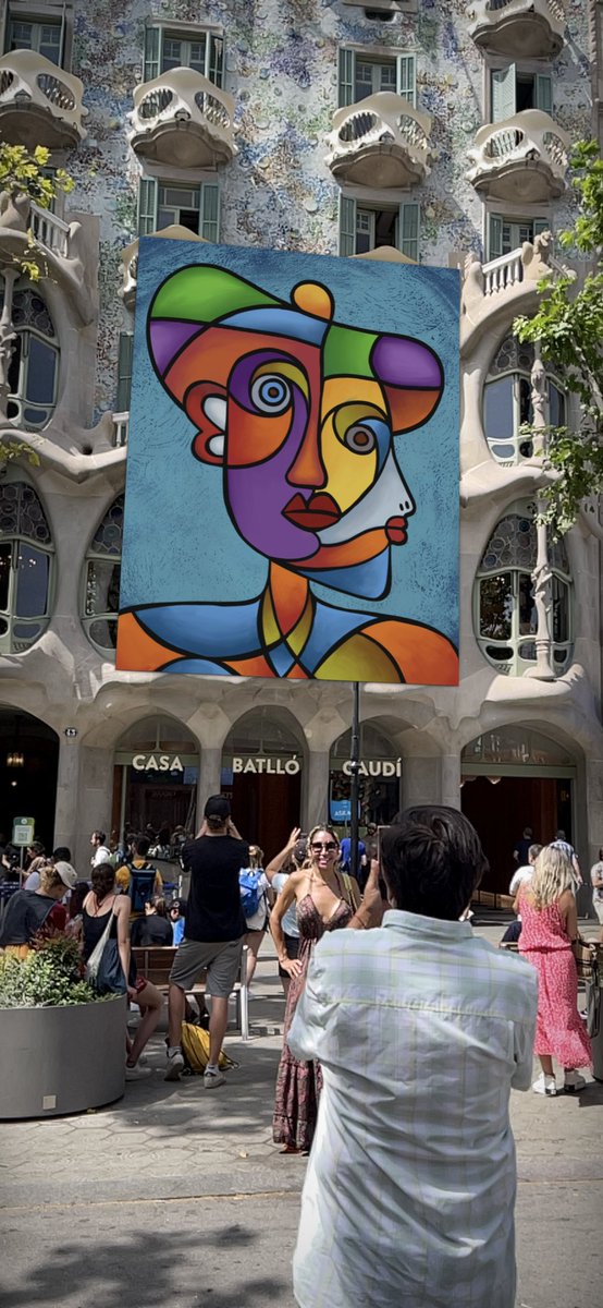 roddypoddynft's tweet photo. Happened upon this @CubistNFT on exhibit at the @CasaBatlloGaudi 

Cubist Collective is a community-driven portfolio management protocol built on the #Solana #blockchain.

#SolanaNFT #SolanaCommunity #solanaNFTproject #batllo #gaudi #barcelona #spain #modernism #artnouveau https://t.co/KP5gC4fs5e