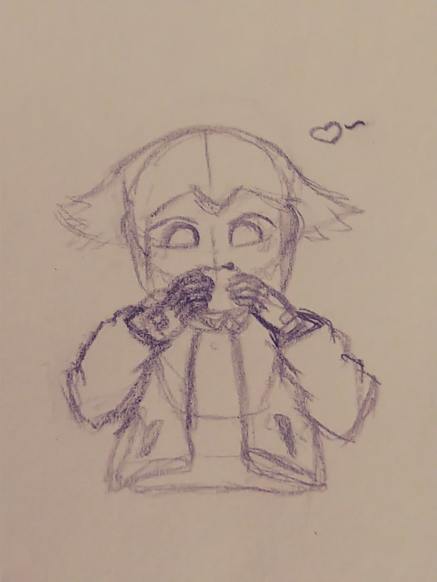 icewipers's tweet image. Parece que el bloqueo ya me dejo libre
En celebración bocetito de oc con una anvorguesa
#oc #sketch