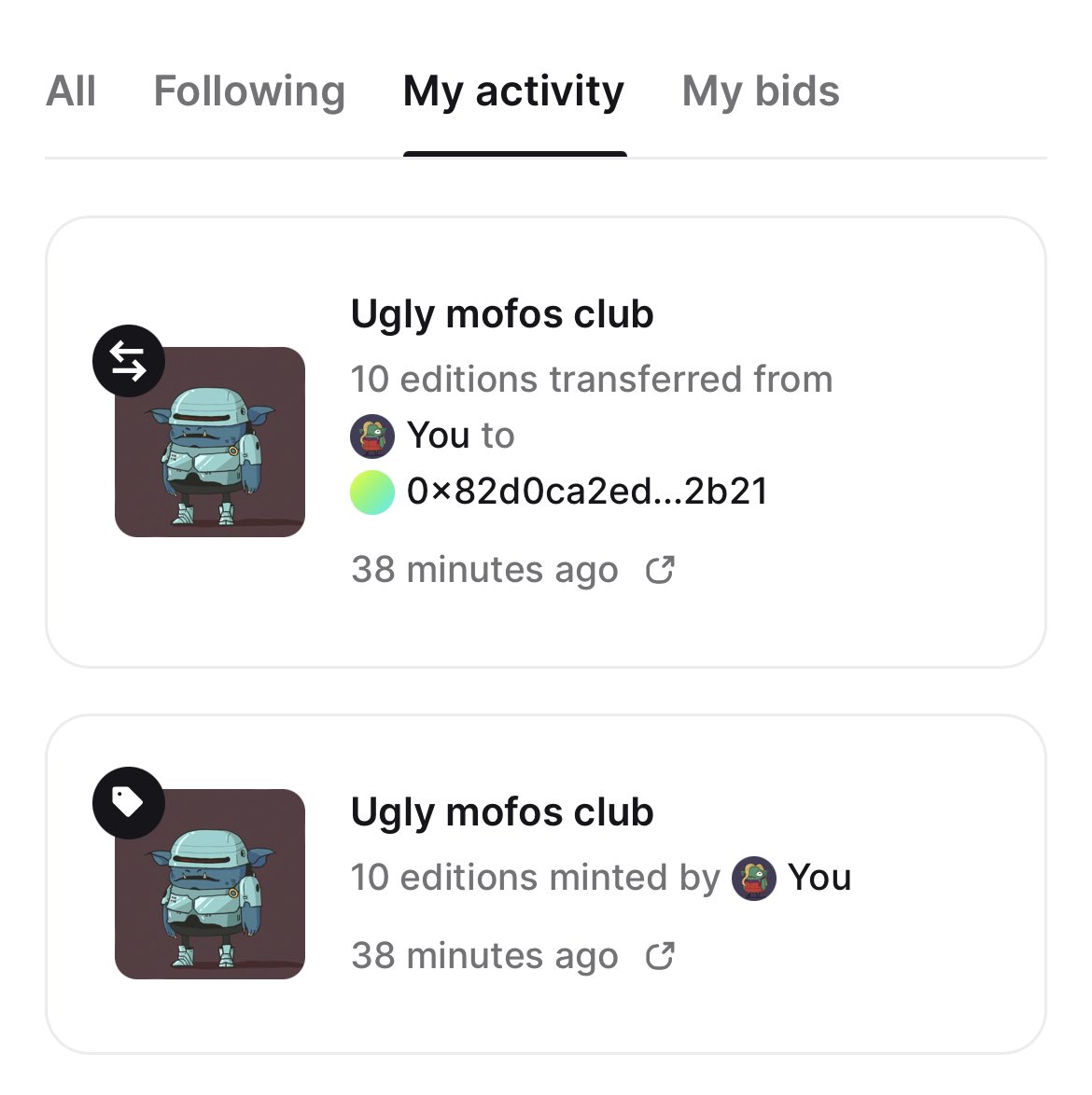 MeetYeti's tweet photo. Congrats @zee_row_ex for winning 10 #FreeMints #FreeNFTs 💥

Drop your wallet address in comments section to win your #NFTGiveaway 

#NFTs #nftcollector #NFTProjects https://t.co/uf6sN0u8Sk