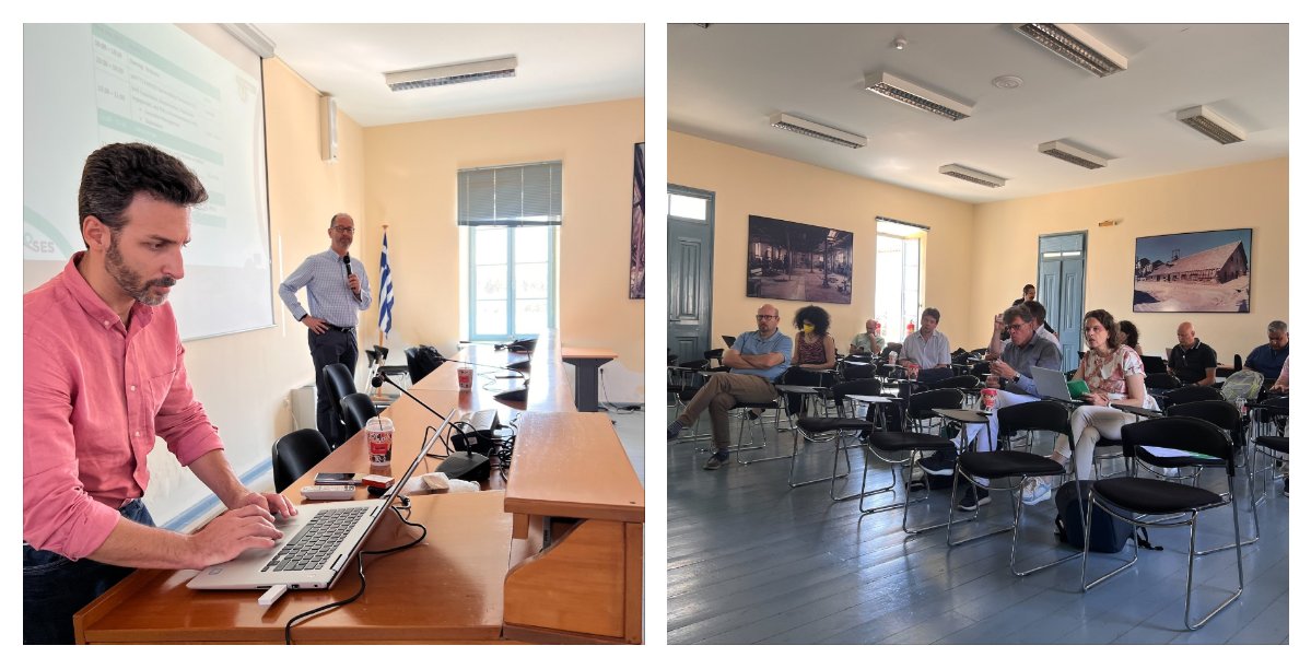 mosesproject20's tweet photo. 🤗2⃣ successfully productive days of @mosesproject20 #projectboard meeting concluded last week❕
This was our first #F2F team bonding🤝activity since the commencement of the project❕
We sincerely thank🙏@ltcp_ntua for the hosting❕
#H2020🇪🇺 #ShortSeaShipping #InvestEUresearch https://t.co/zqCAurN4tm