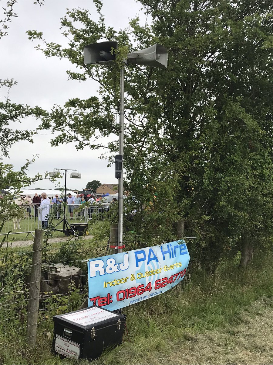 rjpahire's tweet photo. Been a busy few weeks great to be back at Eastrington show yesterday providing all the communications equipment #publicaddresshire #sound #shows #eastringtonshow #eastrington #twowayradio #speakers #Commentaryunit https://t.co/6Ppbgglk0N
