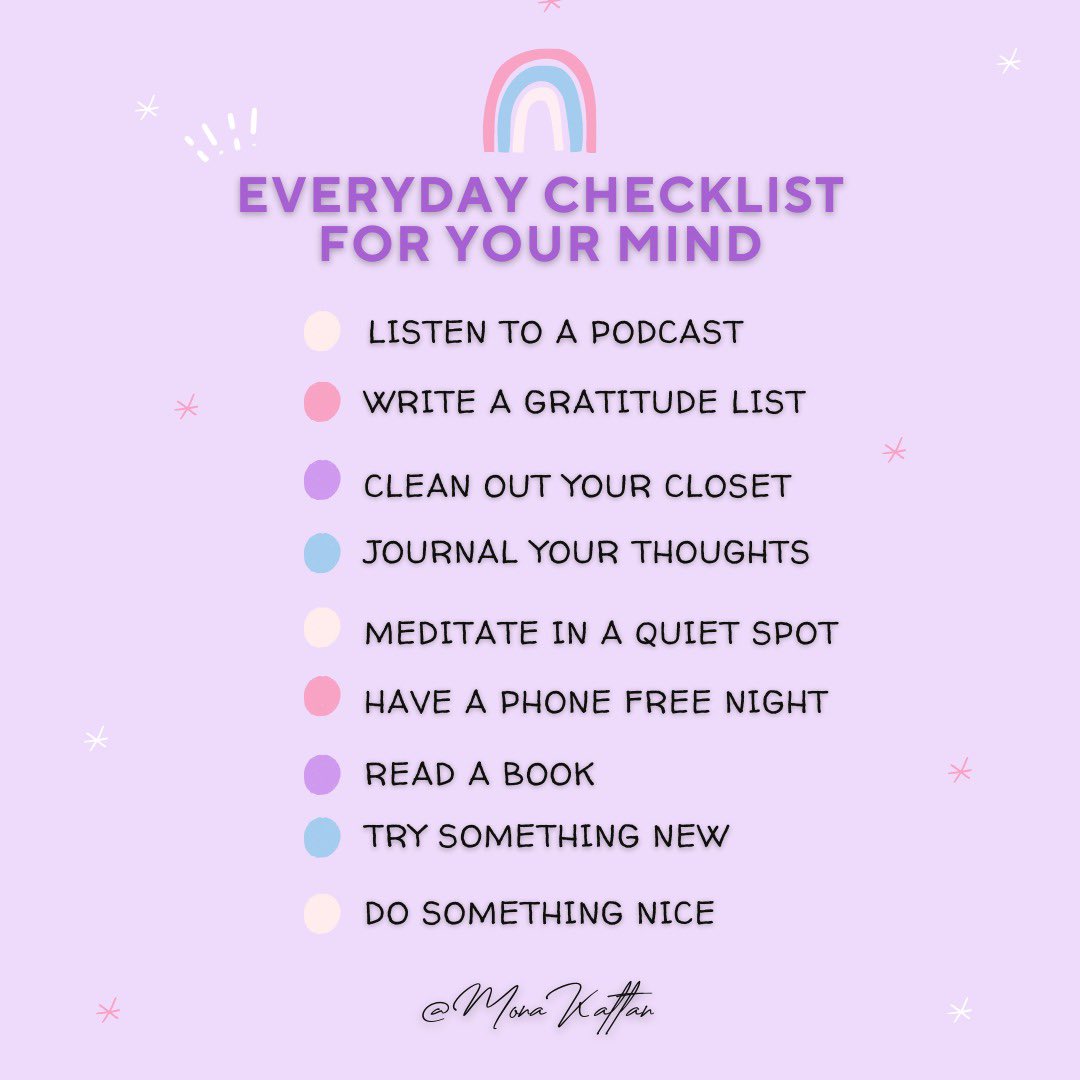 MonaKattan's tweet image. #Sundaychecklist ! 🥳💋 Checklists ensure that the essentials tasks get done⏰ So, the below is mine ✅💗 

What&apos;s on yours ?😌 Share with me 👇