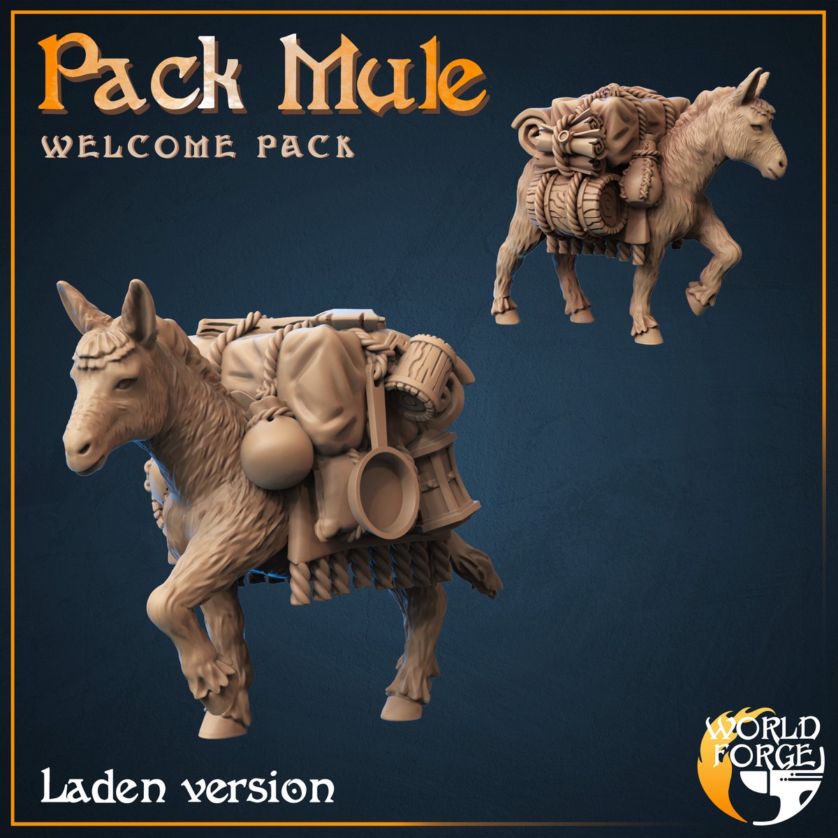 WorldForgeMinis's tweet photo. This little mule is our 250 subscriber gift for the World Forge Miniatures tribe! There are two verisons of him for old and new subscribers to enjoy in the Welcome Pack :)
https://t.co/F9206mVKKK #3dprinting #dungeonsanddragons #dndminiatures #warcraft #tabletoprpg #3dprint #DnD https://t.co/luahHQuidf