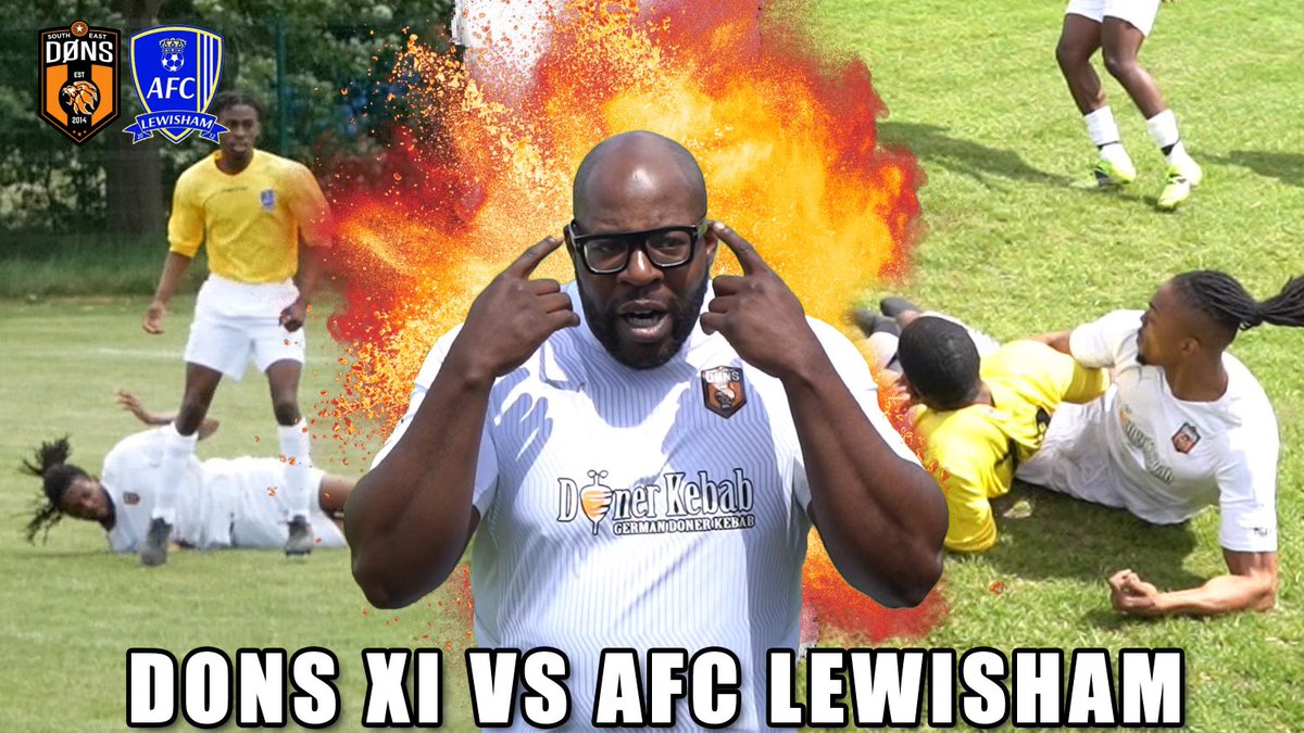 NEW EPISODE 🎥 

SE DONS XI vs AFC LEWISHAM | ‘The Return Of 4 Eyez 🤓 

Watch Here youtu.be/N2fZYBPSh7M