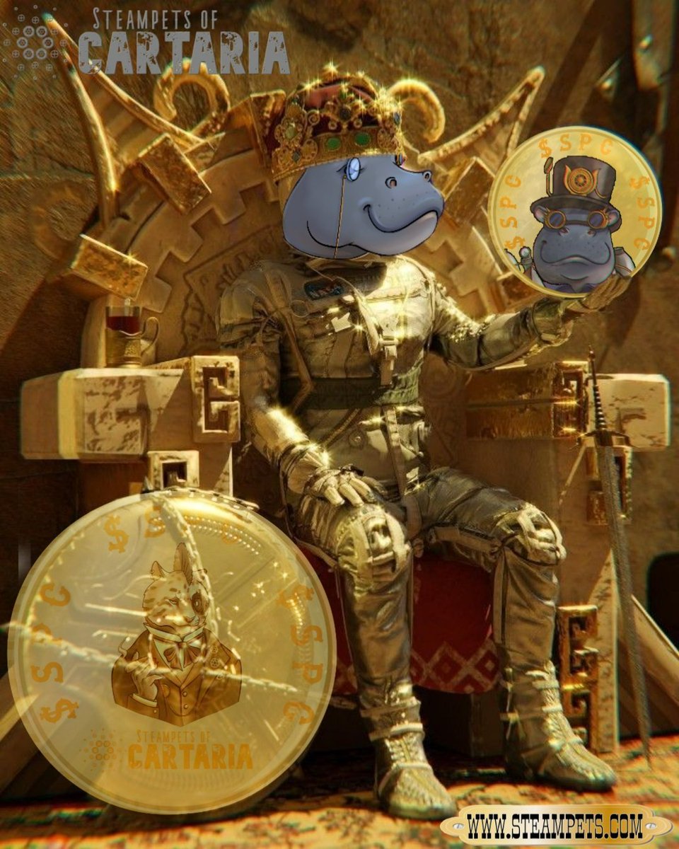 HistoryHoax's tweet photo. Join the #Steampets Discord for an incite into the hottest NFT project with a historical steampunk twist
https://t.co/2fnzi5AONX
#Cardano #CardanoNFTs #CNFTCommunity #CNFTCollection #CNFTs #cryptocurrency https://t.co/lREP8mODkj