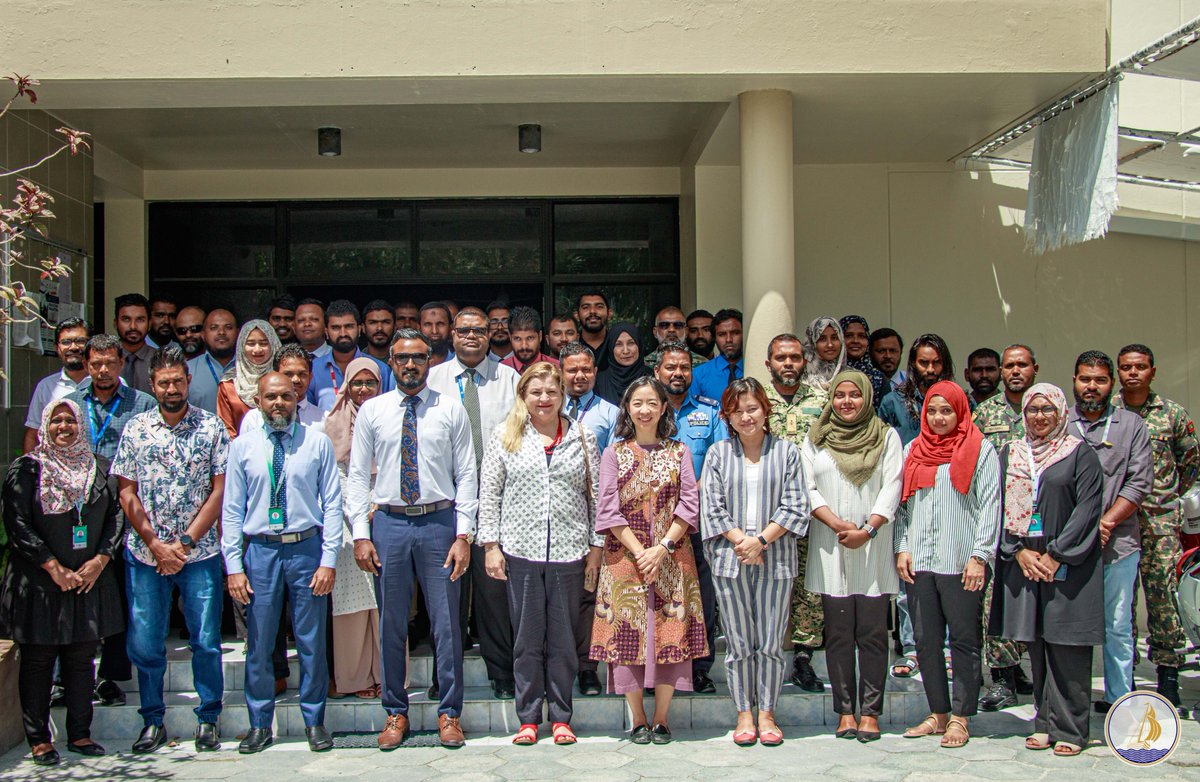 @UNMaldives Resident Coordinator H.E. @HaswellUN and @NDMAmv Chief Executive Hisan Hassan along with Kulhudhuffushi City’s Mayor @ArthifKFCity attended and delivered opening remarks at the opening ceremony of MCR2030.

@UNDRR