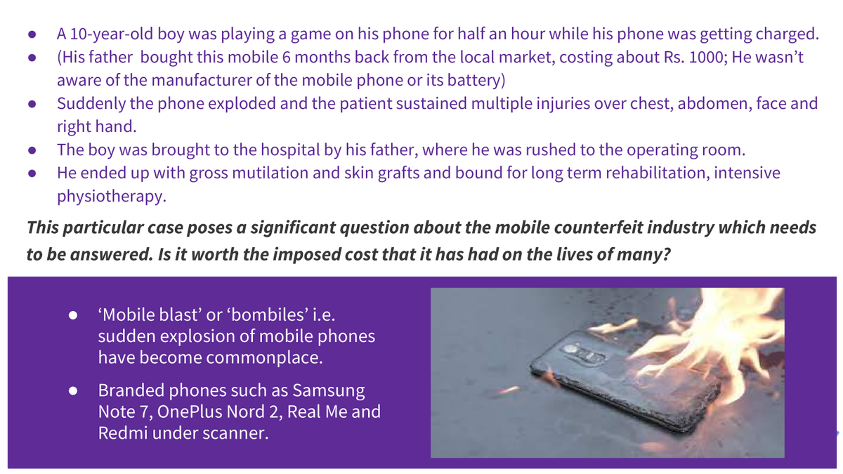 consumersindia's tweet photo. Reports are coming from many places of mobile phones suddenly exploding in the hand or in the pocket or after receiving a call, causing disastrous consequences.
#fakemobile #consumersindia https://t.co/ZbT1wHiKLu https://t.co/5sGHp3qENd