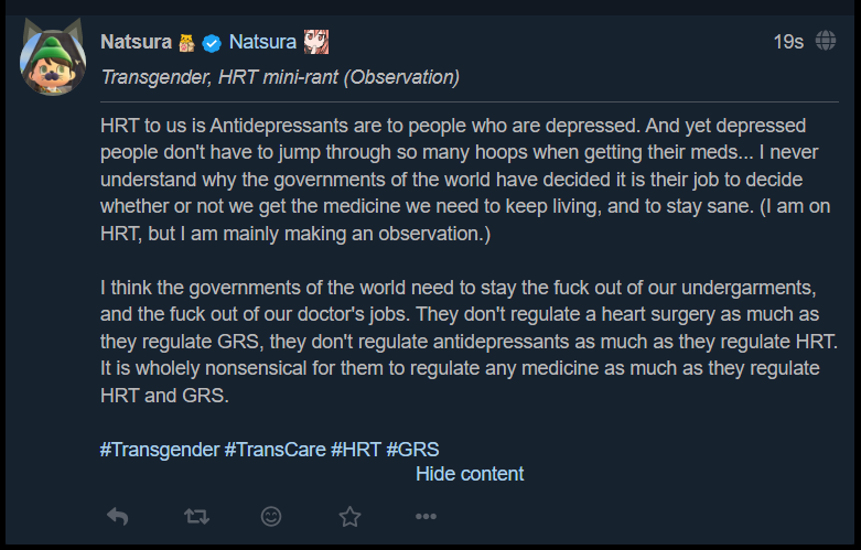 Ultimate_Litten's tweet photo. @GOP @tedcruz @RonDeSantisFL @GregAbbott_TX Mind telling me WHY you are SO incredibly interested in regulating our genitals? Seems like you are super interested in them... even creepily so. I think you guys should stay the FUCK out of our pants. https://t.co/rbNV4pKRra