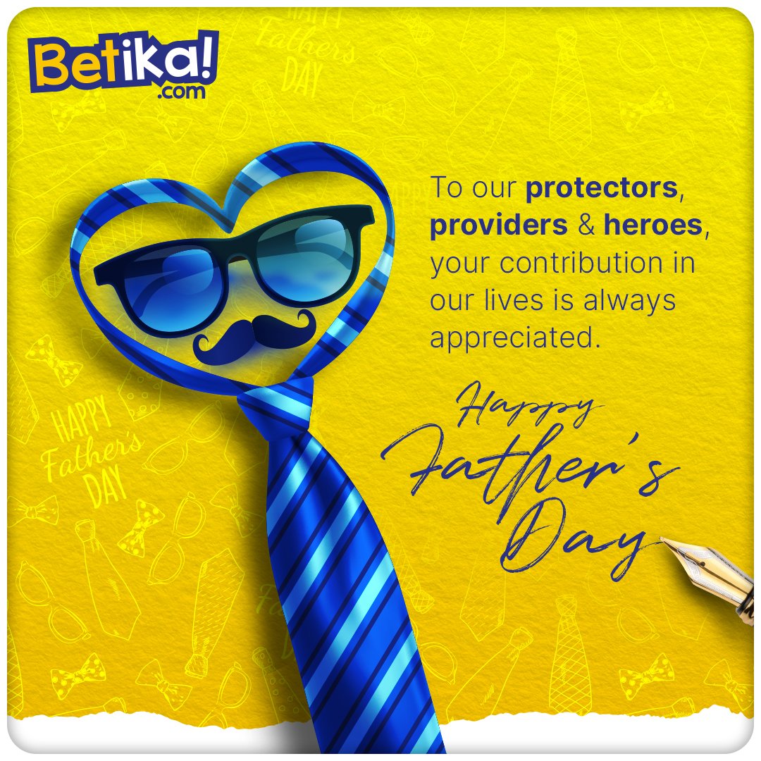 A Father’s love is not always expressed but his care and protection remain a pillar of strength in our lives. 

#JukwaaLaMabingwa celebrates all Dads out there, you are doing an amazing job. #HappyFathersDay