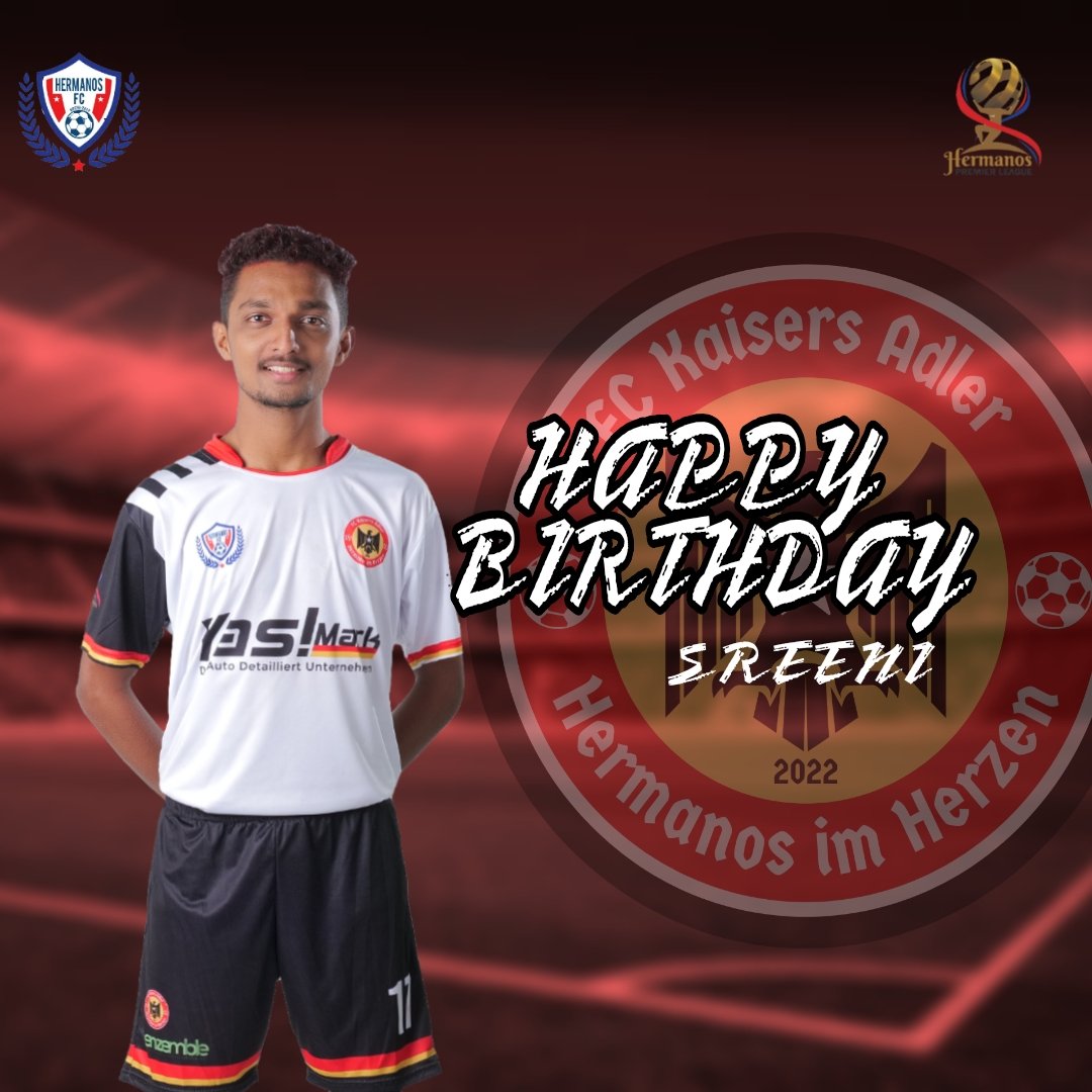 HERMANOSFC19's tweet photo. Count not the candles…see the lights they give. Count not the years, but the life you live. Wishing you a wonderful time ahead. Happy birthday.

#Hbd #Hermanos #Hermanosfc #forward #bestplayer https://t.co/Fx896BXexK