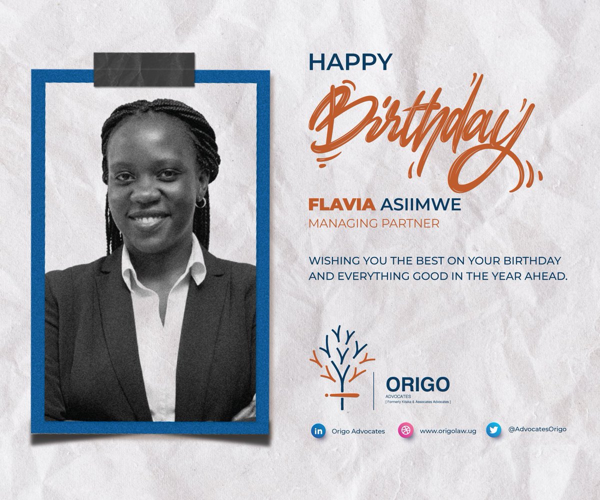 AdvocatesOrigo's tweet photo. Wishing you the best on your birthday and everything good in the year ahead🥳
@flavia_please https://t.co/bxGDFbwtVy