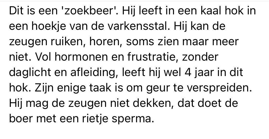 roosvonk's tweet photo. Hoe meer je weet over de productie van vlees, hoe meer je walgt van waar mensen toe in staat zijn. Gewoon hier in Nederland, je gelooft het gewoon niet dat het ís toegestaan. #vaderdag voor vaders in de bio-industrie https://t.co/xDmXEiqmAl