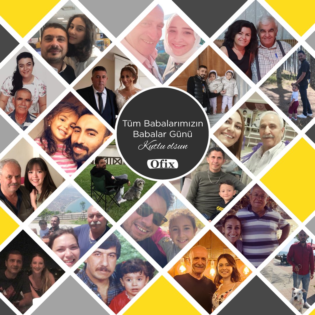 ofixcom's tweet photo. Ofix ailesi olarak tüm babaların babalar gününü kutluyoruz. İyi ki varsınız. 💛 Bazı babalar maalesef artık aramızda değiller. Onları özlemle anıyoruz. İyi ki bu dünyadan geçtiniz. Her zaman kalbimizdesiniz. 💛 #babalargünü #FathersDay https://t.co/XhImW1PNL8