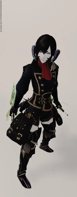 FF14の自機を期間限定で薬研にしました!これは忍者の薬研くん 