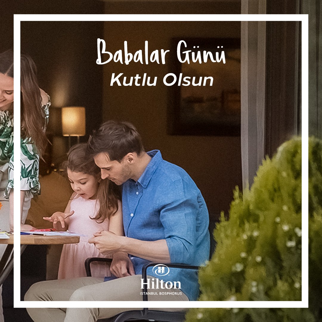 Sevgisiyle her zaman kucak açan tüm babaların Babalar Günü kutlu olsun.

Happy Father's Day to all the fathers who always hug with their love.

#BabalarGünü #FathersDay #HiltonIstanbulBosphorus #HiltonBosphorus
