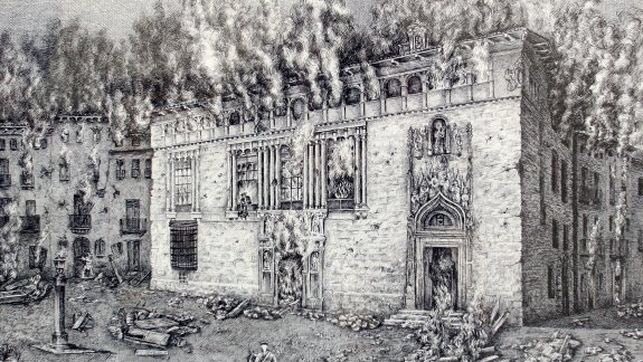 El 19 de juny de 1707 les tropes de Felip V inicien la crema i enderroc de la ciutat de Xàtiva i en deporten tots els habitants a Castella, com a càstig per la dura resistència de la vila a l’exèrcit borbònic. El nom de Xàtiva és esborrat de registres, mapes i documents oficials.