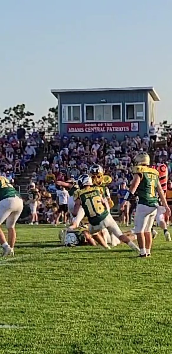 Burwell's Caleb Busch makes a sweet cut in Saturday's 8-Man All-Star Game.
