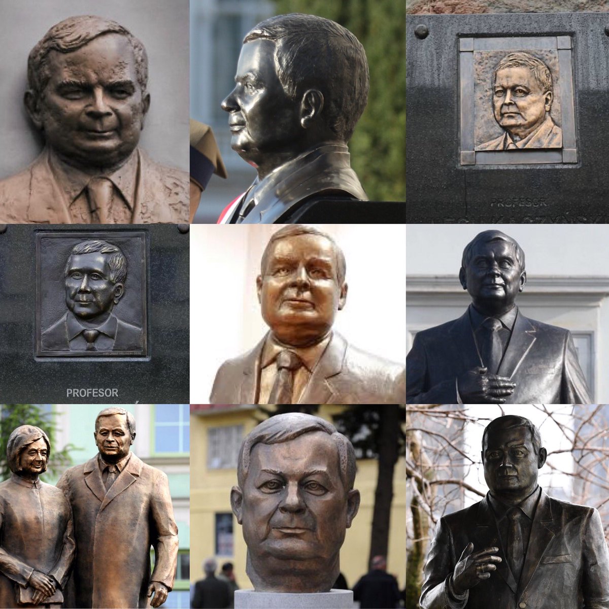 Maria_PYRA's tweet photo. Ja myślę, że autorzy tych pomników robili je, ale się nie cieszyli. Ani jeden to Lech. https://t.co/6z64lgfp43