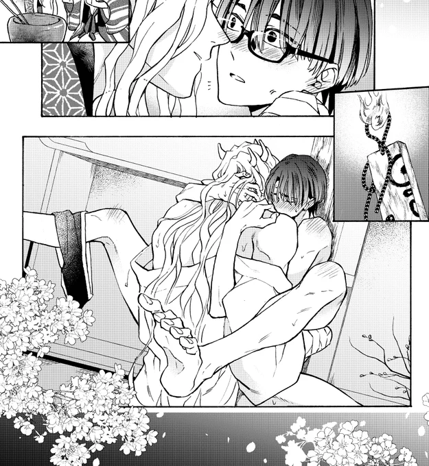 裸足の足先描くのも好っっっっき

#創作BL  #明烏夢恋唄 #羅城恋月夜 