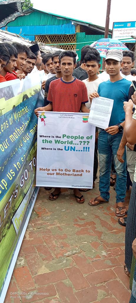 ArakanOfficial's tweet photo. #We_want_to_go_back_home 
#NoMoreRefugeeLives
#RohingyaCrisis
#Repatriation 
#goingbackhome https://t.co/HUszNlEA82