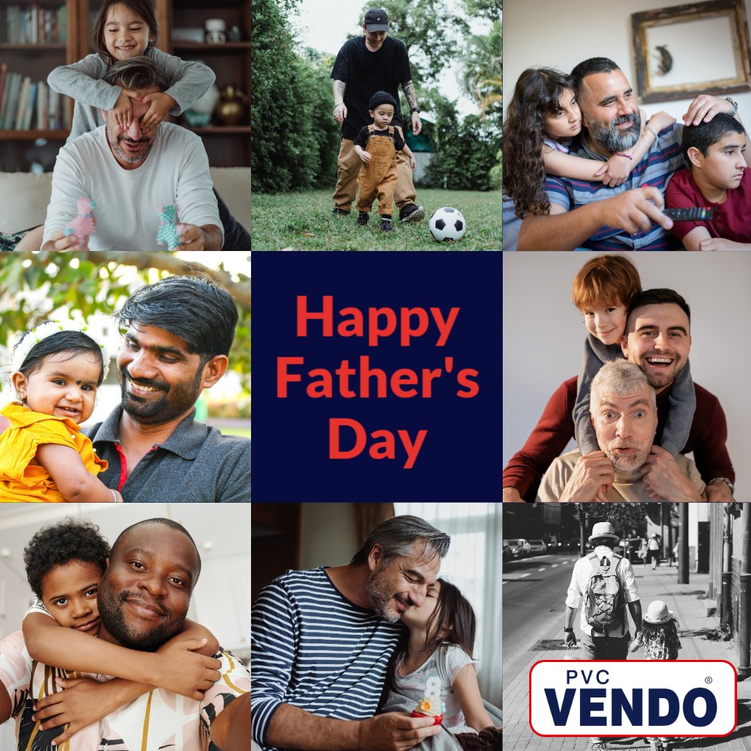 Happy Father's Day to all you great Dads. You do a wonderful job and we hope your family treat you today!
With best wishes from everyone at PVC Vendo
#Dads #FathersDay #Franchising #SelfEmployment