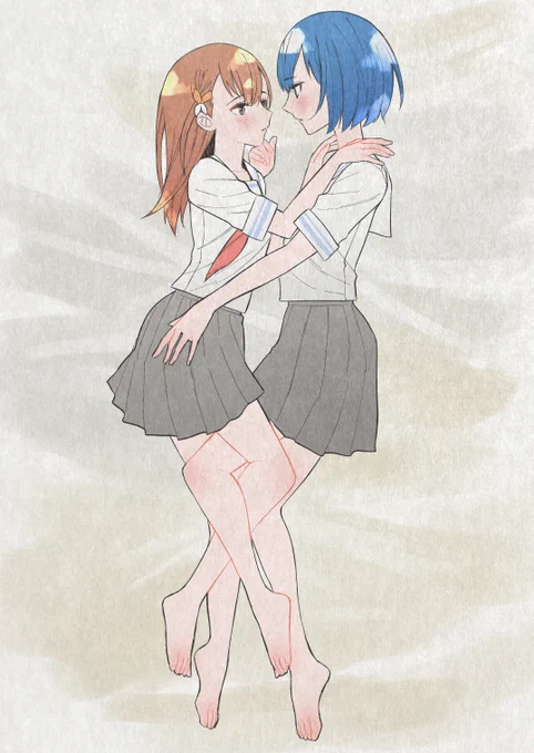 みのはるのrkgk恥じらいの素足を絡める 