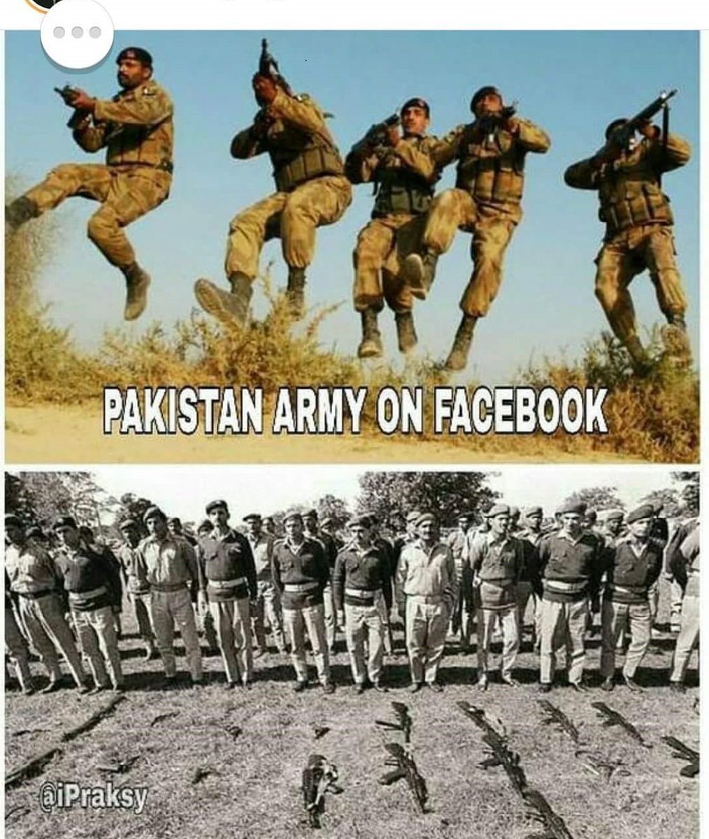 GulzarRaied's tweet photo. India on social media: Trolling my son #Pakistan since 1947. 
Pakistan:   Let me be ready dad to have a ‘good face’ atleast for Facebook. 
#Baapkaunhai #FathersDay 
#baapbaaphotahaikup
#KupwaraTerriers
#19JUN22KT https://t.co/fPdaERAugC
