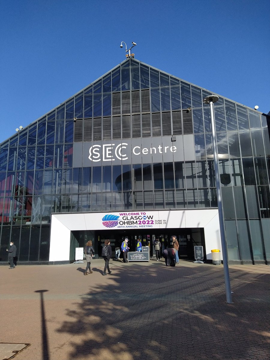 #ohbm2022
Goooood morning :) I'm so excited for the sessions, conversations, new friends and old friends the next few days :) 
Come see me at Wth808