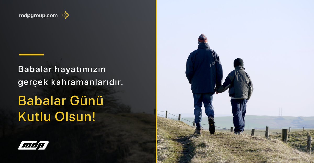 Dünyayı daha iyi bir hale getirmek için emek veren tüm babaların Babalar Günü kutlu olsun! 🥳