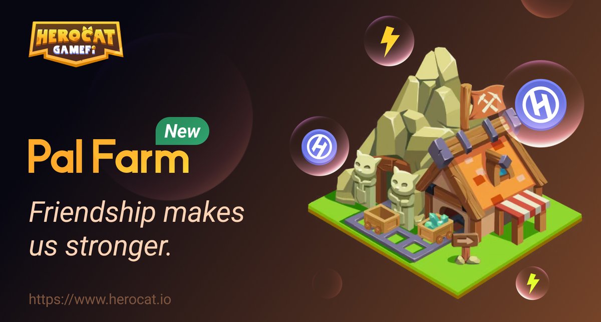 ⁉️What makes us stronger? 🧑‍🤝‍🧑Collaboration!! 🔨Brand NEW Pal Farm is live. 😍Go explore it!