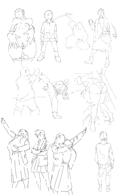 今日のクロッキー 