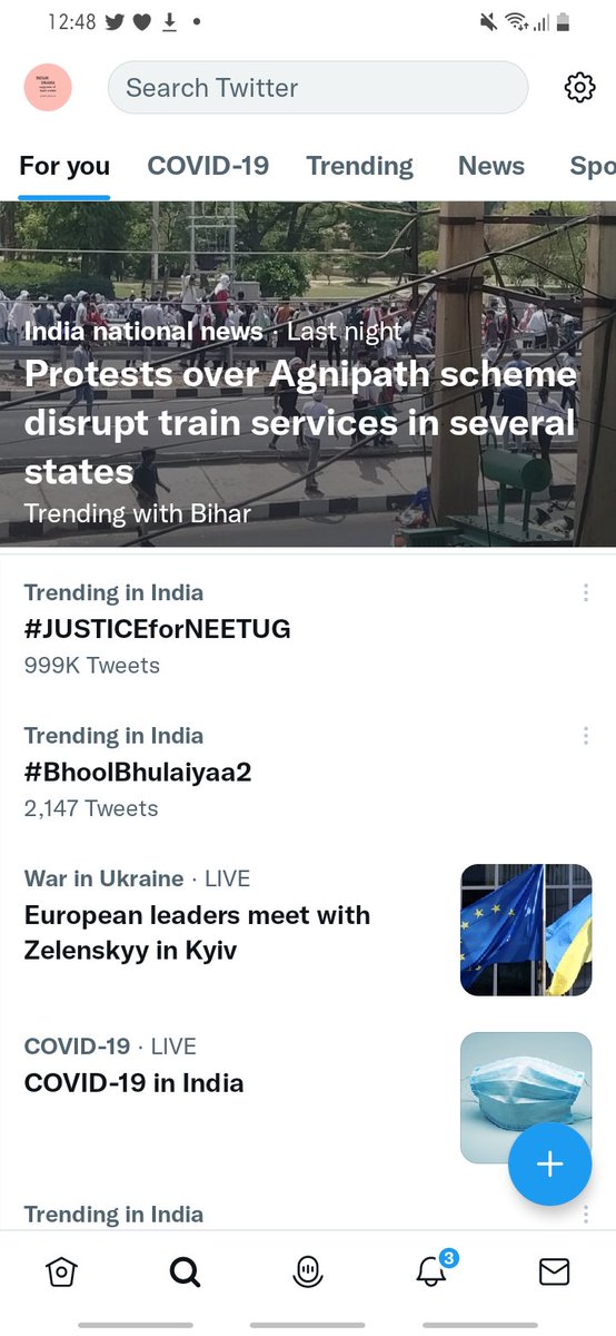 indian_drama_02's tweet photo. 999k &amp; 1 MILLION ...
WE DID IT...
CONGRATULATIONS TO EVERYONE...!
Ab to sun lo yrr @DG_NTA  crying me ):
#JUSTICEforNEETUG https://t.co/dTcktWh33I